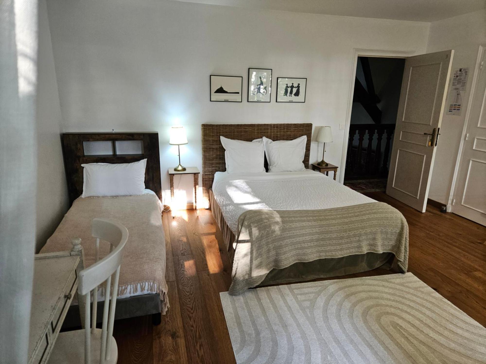 Bed And Breakfast Saultchevreuil, Au Mont Saint Michel Villedieu-les-Poëles Eksteriør billede